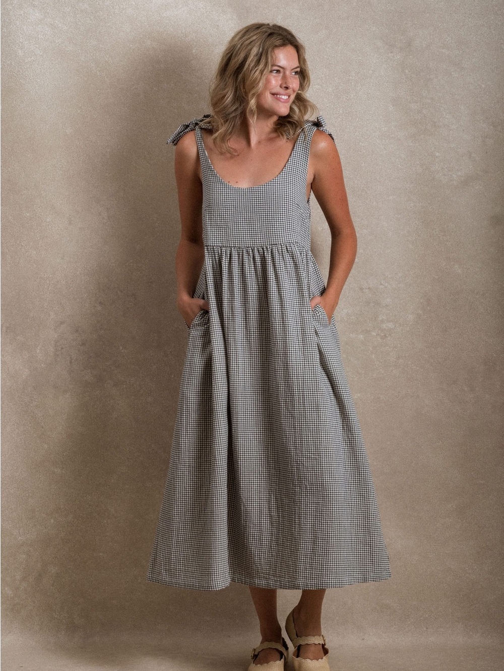 NWT Neuflora Scarlett Dress - Gingham, Cottage Core